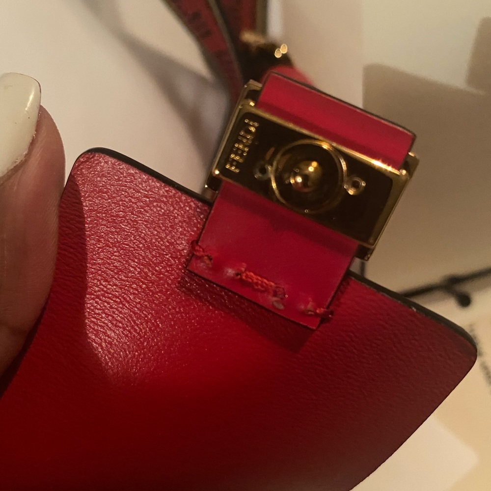 SOLD!!!!!!!!! FENDI mini FF pico baguette bag-accessory - Picture 10 of 10